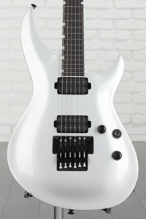 ESP LTD H3-1000FR Solidbody Electric Guitar - Metallic Silver