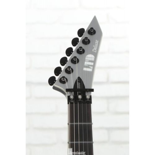  ESP LTD H3-1000FR Solidbody Electric Guitar - Metallic Silver