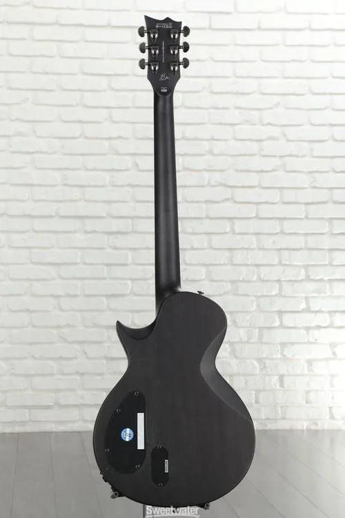  ESP LTD Signature Ben Burley BB-600 Baritone Electric Guitar - See Thru Black Sunburst Satin Demo