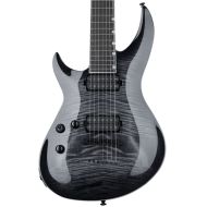 ESP LTD H3-1007 Baritone Left-handed Electric Guitar - See-Thru Black Sunburst