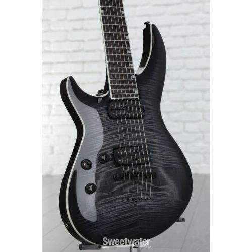  ESP LTD H3-1007 Baritone Left-handed Electric Guitar - See-Thru Black Sunburst