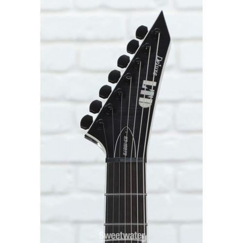  ESP LTD H3-1007 Baritone Left-handed Electric Guitar - See-Thru Black Sunburst