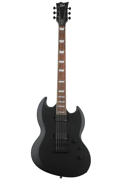  ESP LTD Viper-400 Baritone - Black Satin