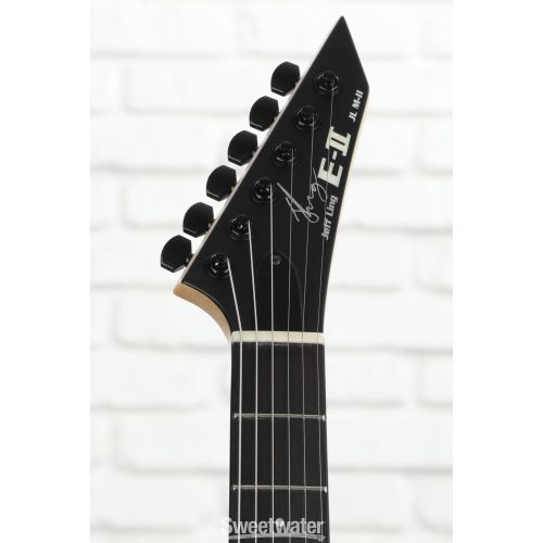  ESP E-II Jeff Ling JL-1 M-II Electric Guitar - Black Satin