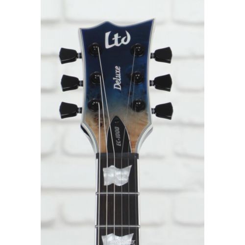  ESP LTD EC-1000 Electric Guitar - Blue Natural Fade Demo