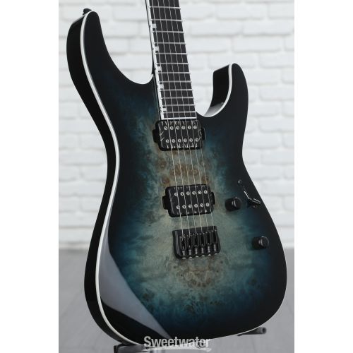  ESP E-II M-II HT Electric Guitar - Mercury Blue Burst