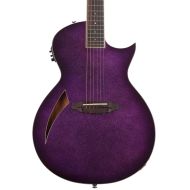 ESP LTD TL-6 Acoustic-electric Guitar - Purple Sparkle Burst