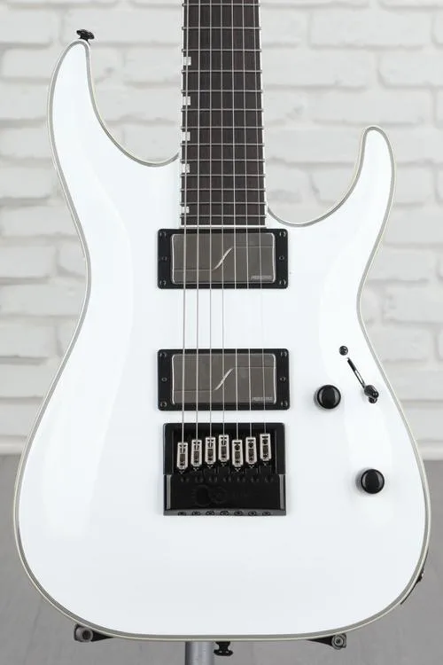 ESP LTD Deluxe MH-1007 EverTune Electric Guitar - Snow White Demo