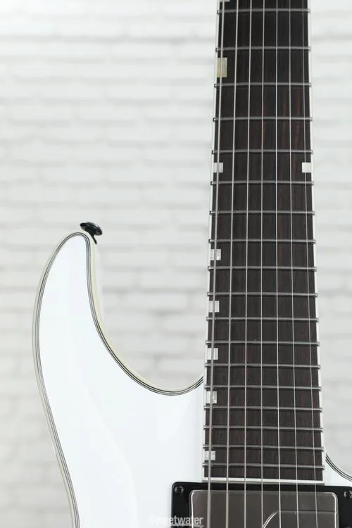  ESP LTD Deluxe MH-1007 EverTune Electric Guitar - Snow White Demo