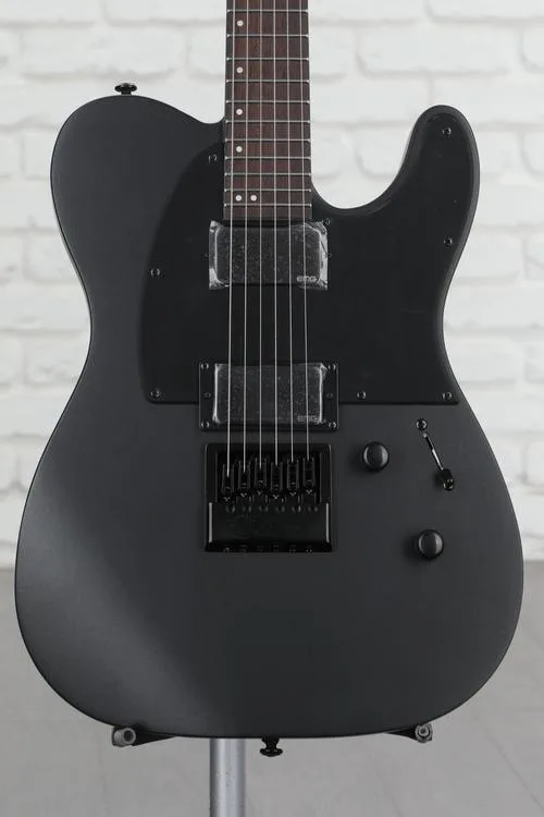 ESP LTD TE-1000 EverTune Electric Guitar - Charcoal Metallic Satin