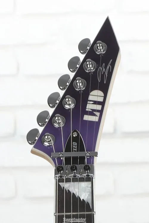  ESP LTD Alexi Hexed Electric Guitar - Purple Fade Demo