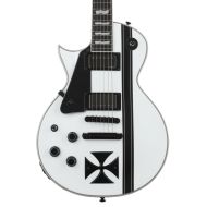 ESP LTD James Hetfield Iron Cross Left-Handed - Snow White