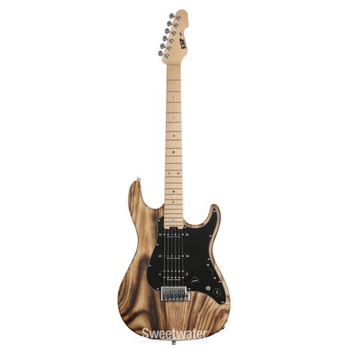  ESP Original Snapper CTM Electric Guitar - Drift Wood Burner Satin with Maple Fingerboard