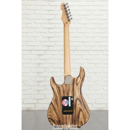  ESP Original Snapper CTM Electric Guitar - Drift Wood Burner Satin with Maple Fingerboard