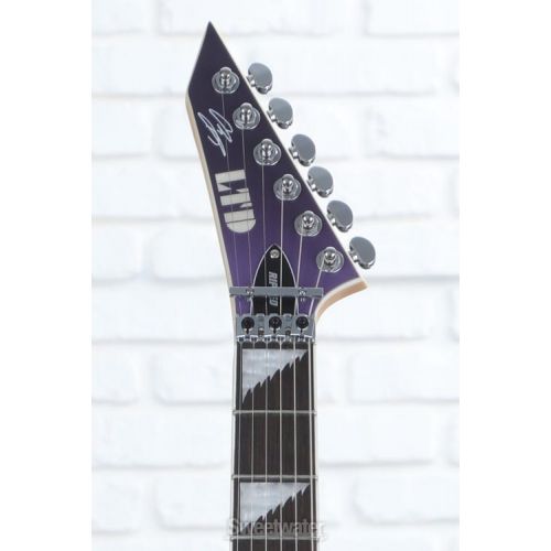  ESP LTD Alexi Ripped Left-handed Electric Guitar - Purple Fade Satin