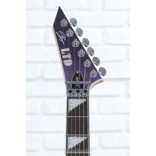  ESP LTD Alexi Ripped Left-handed Electric Guitar - Purple Fade Satin