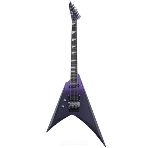  ESP LTD Alexi Ripped Left-handed Electric Guitar - Purple Fade Satin