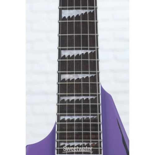  ESP LTD Alexi Ripped Left-handed Electric Guitar - Purple Fade Satin