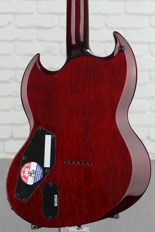  ESP LTD Viper-1000 M Electric Guitar - See-Thru Black Cherry Demo