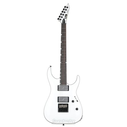  ESP LTD Deluxe MH-1000 EverTune Electric Guitar - Snow White