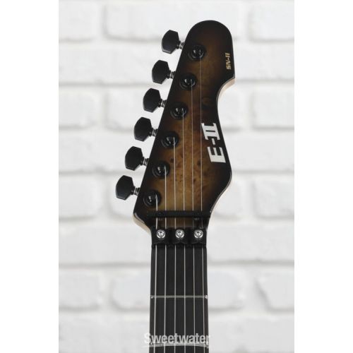  ESP E-II SN-II Electric Guitar - Nebula Black Burst