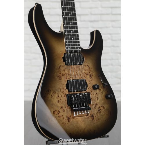  ESP E-II SN-II Electric Guitar - Nebula Black Burst