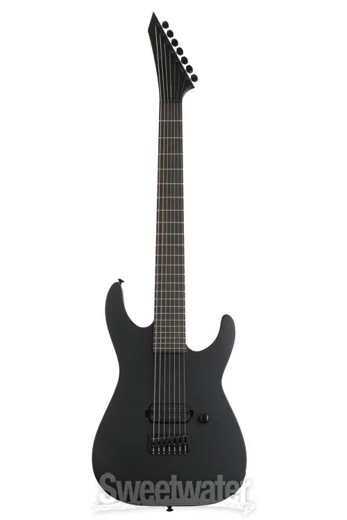  ESP LTD M-7 HT Baritone Black Metal - Black Satin