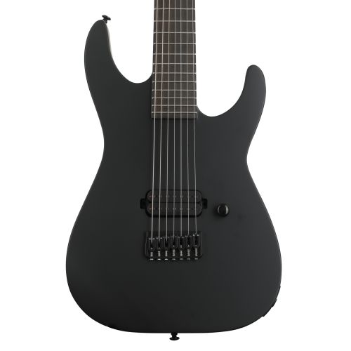  ESP LTD M-7 HT Baritone Black Metal - Black Satin