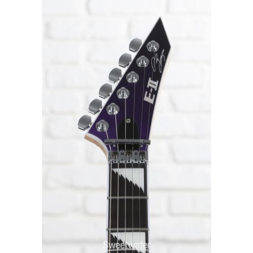  ESP E-II Alexi Ripped Electric Guitar - Purple Fade Satin