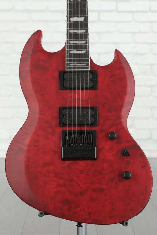 ESP LTD Viper-1000 EverTune - See Thru Black Cherry Satin