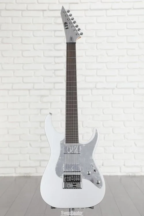  ESP LTD Ken Susi Signature KS M-7 Electric Guitar - Metallic Silver