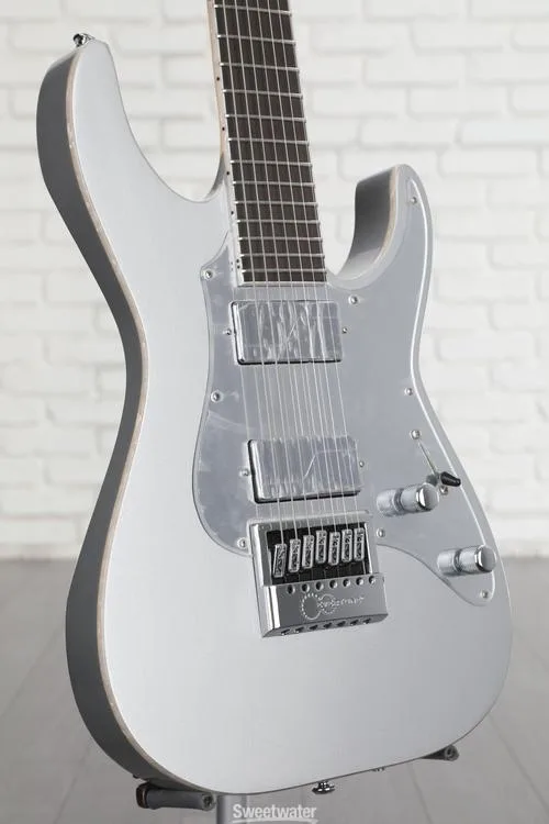  ESP LTD Ken Susi Signature KS M-7 Electric Guitar - Metallic Silver