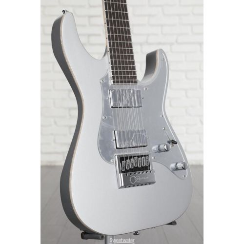  ESP LTD Ken Susi Signature KS M-7 Electric Guitar - Metallic Silver