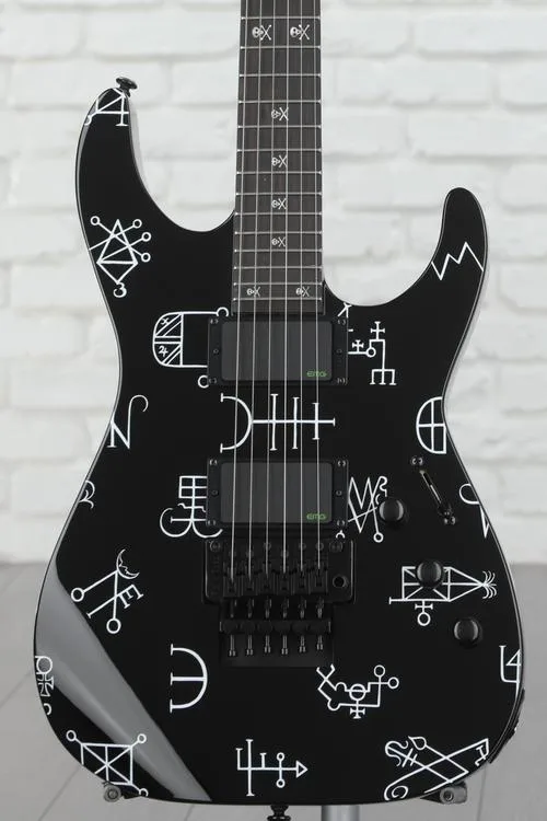 ESP LTD Kirk Hammett Signature Demonology - Black