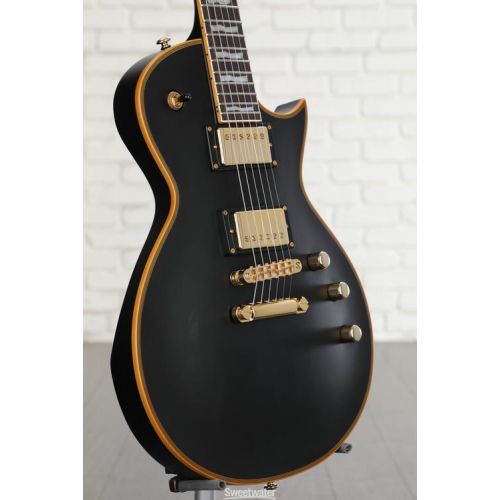  ESP LTD EC-1000 Duncan Electric Guitar - Vintage Black Demo