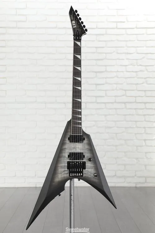  ESP LTD Arrow-1000 Electric Guitar - Charcoal Burst Satin Demo