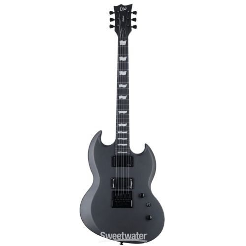  ESP LTD Viper-1000 EverTune Electric Guitar - Charcoal Metallic Satin