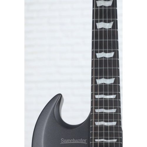  ESP LTD Viper-1000 EverTune Electric Guitar - Charcoal Metallic Satin