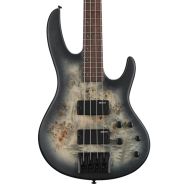 ESP LTD D-4 Bass Guitar - Black Natural Burst Satin