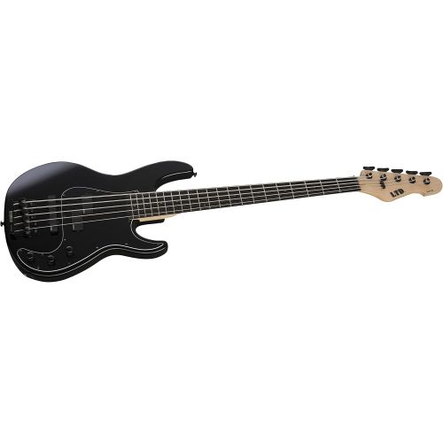  ESP Guitars ESP LTD AP-5 5-String Bass Guitar, Black