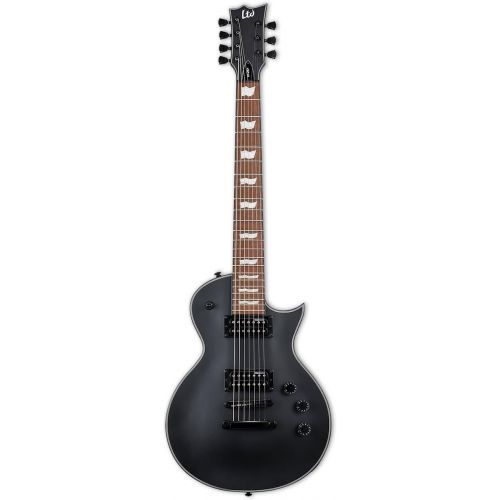  ESP Guitars ESP LTD EC-257 7-String Electric Guitar, Black Satin