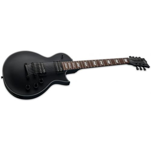  ESP Guitars ESP LTD EC-257 7-String Electric Guitar, Black Satin