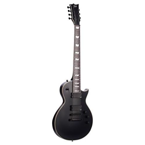  ESP Guitars ESP LTD EC-407 7-String Electric Guitar, Black Satin