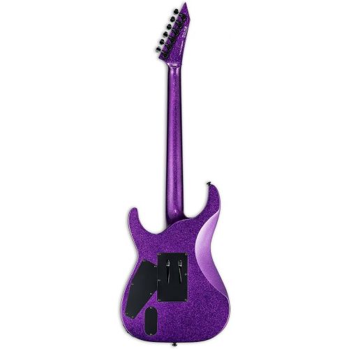  ESP Guitars ESP LTD KH-602 Signature Series Kirk Hammett Electric Guitar with Case, Purple Sparkle