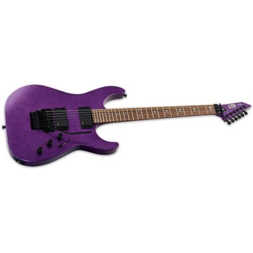  ESP Guitars ESP LTD KH-602 Signature Series Kirk Hammett Electric Guitar with Case, Purple Sparkle