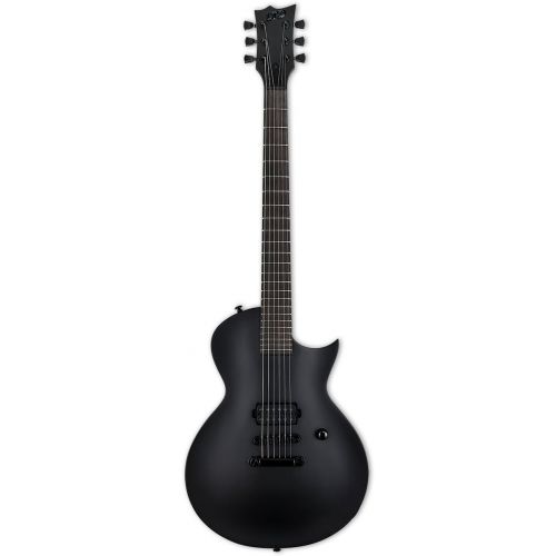  ESP Guitars ESP LTD EC-Black Metal Electric Guitar, Black Satin