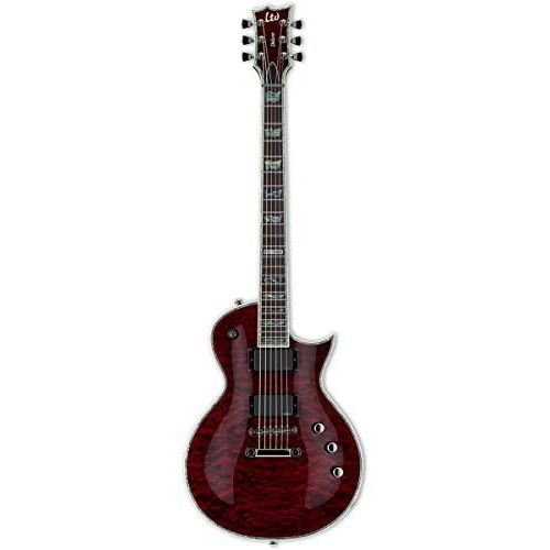  ESP Guitars ESP LTD EC-1000 Electric Guitar, See Thru Black Cherry