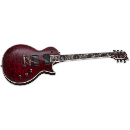  ESP Guitars ESP LTD EC-1000 Electric Guitar, See Thru Black Cherry