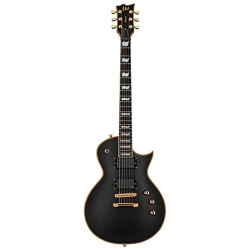  ESP Guitars ESP LTD Deluxe EC-1000VB Electric Guitar, Vintage Black