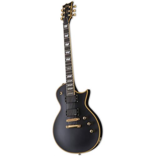  ESP Guitars ESP LTD Deluxe EC-1000VB Electric Guitar, Vintage Black